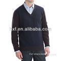 men V-Neck Cashmere Sweater